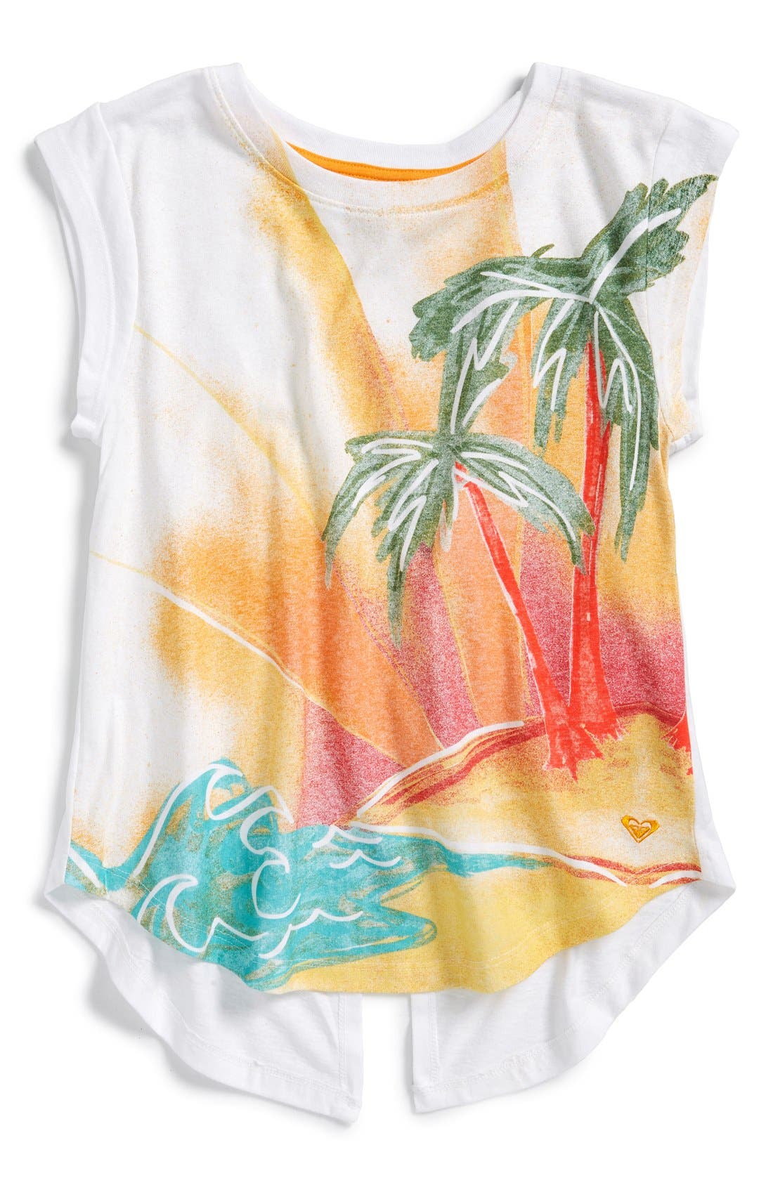 Roxy 'Honolulu' Graphic Tee (Big Girls) | Nordstrom