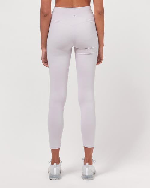 Shop Rebody Active Hybrid Cloudlux Leggings 25" High Waist In Lilac Quartz