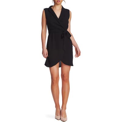 1.state Faux Wrap Dress, (similar to 1) - Black