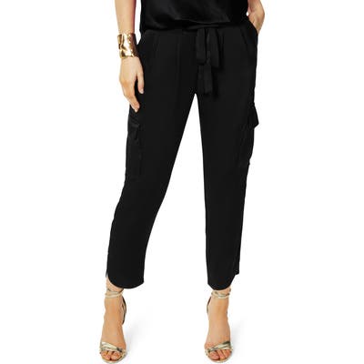 Ramy Brook Satin Cargo Pants