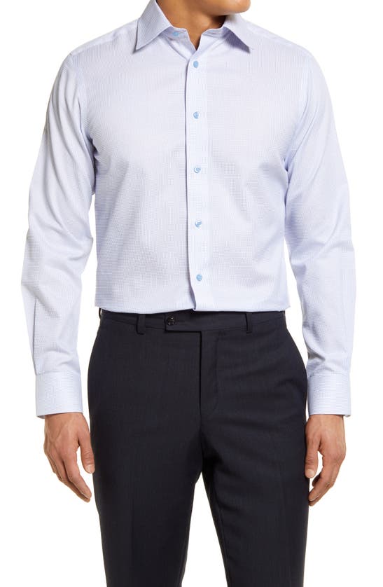 DAVID DONAHUE LUXURY NON-IRON TRIM FIT DRESS SHIRT