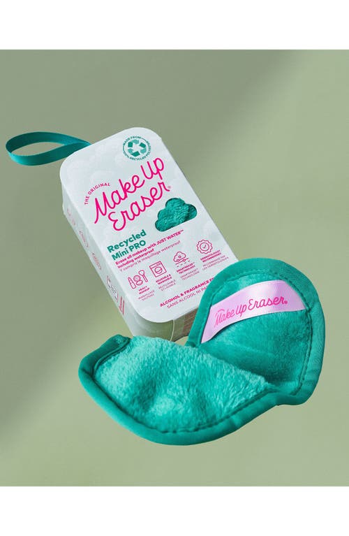 The Original Makeup Eraser Recycled Minipro Cloth & Reusable Laundry Bag In Recycled Green