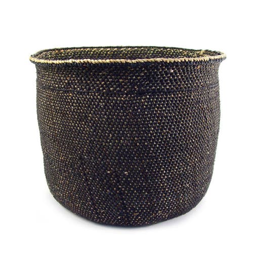 Mbare Iringa Basket Light Black Xsmall In Light Black