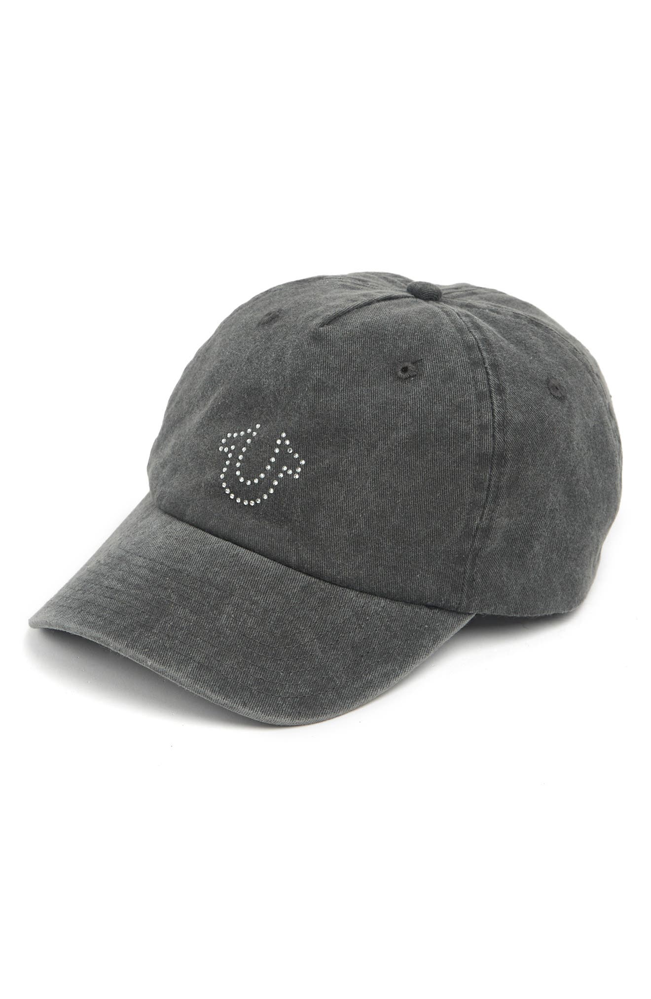 Crystal Horseshoe Baseball Cap 
