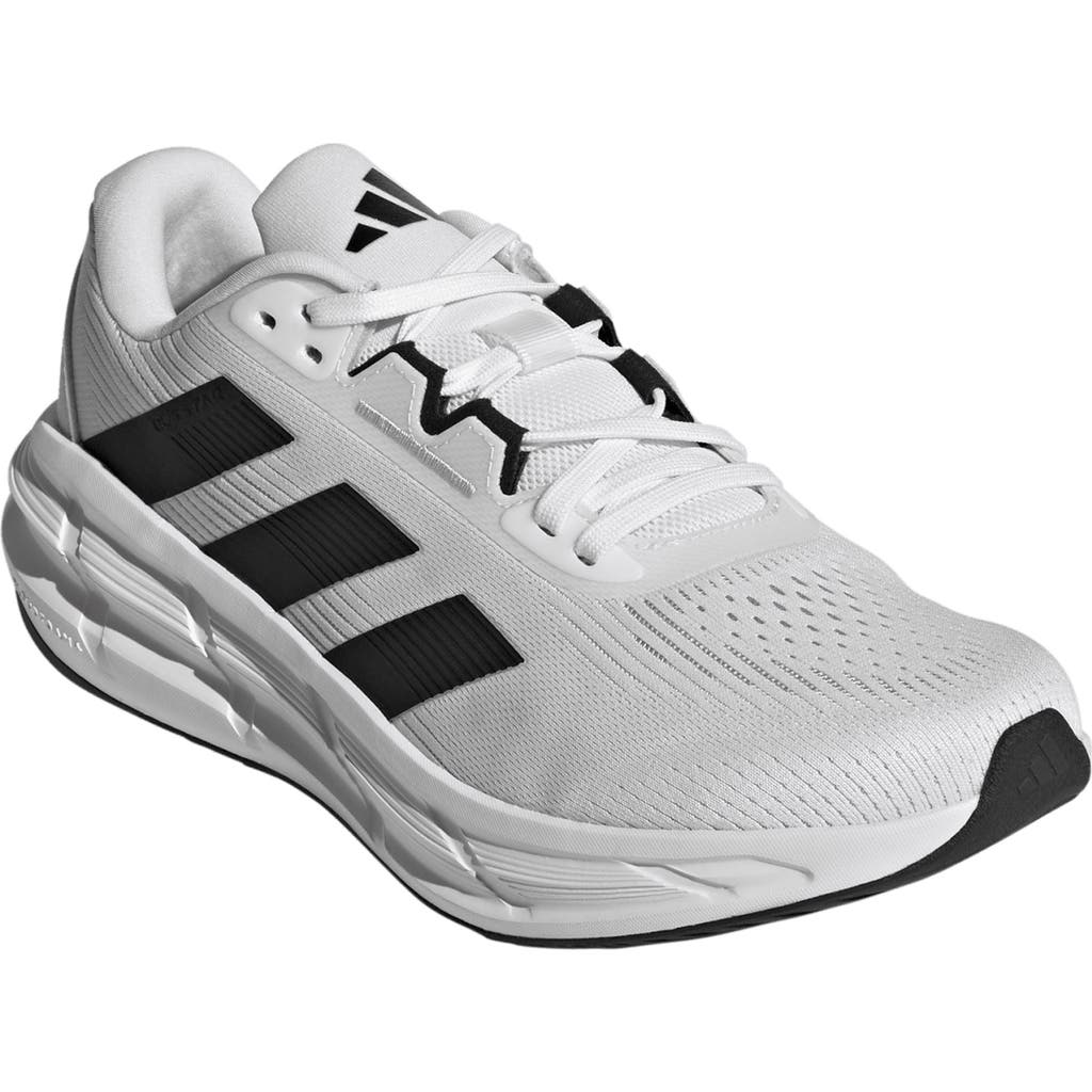 Adidas Originals Adidas Questar 3 Running Shoe In White/black/dash Grey