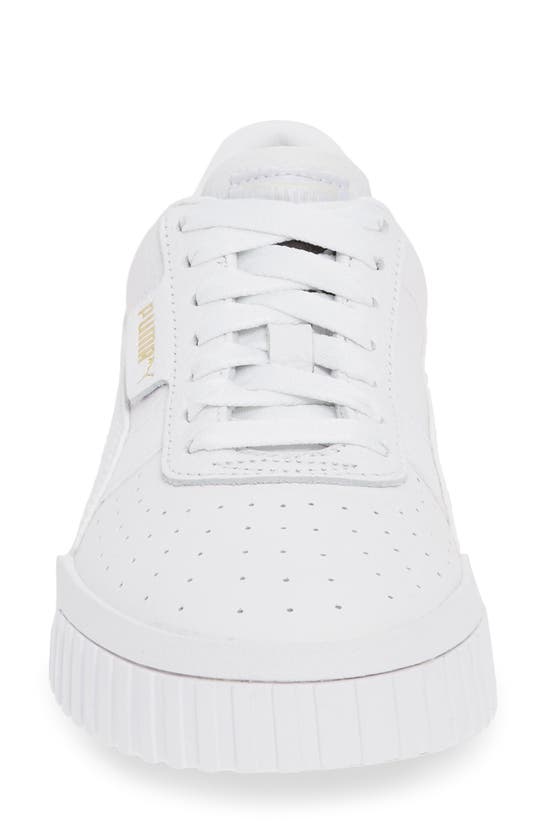 Puma Cali Dream Sneaker In White/ White