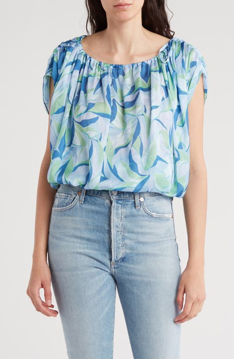 Katie One-Shoulder Bubble Hem Top