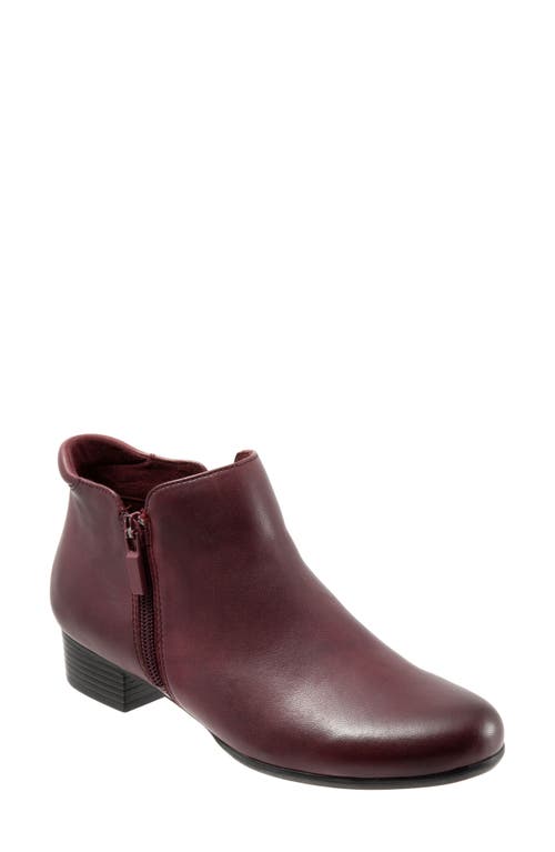 Trotters Major Bootie Dark Leather at Nordstrom