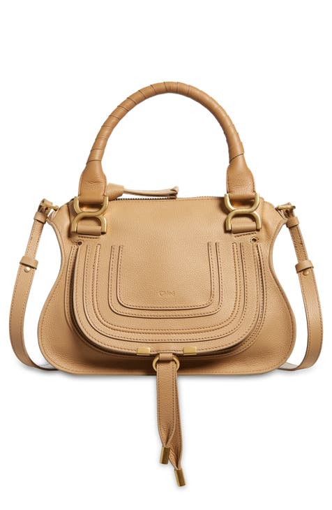 Chloé Marcie Embossed Leather Bag