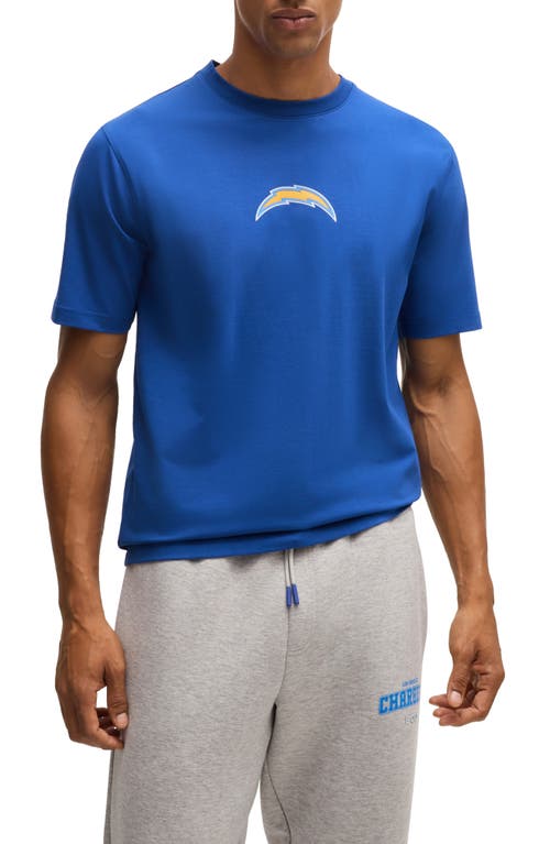 HUGO BOSS BOSS X NFL STRETCH COTTON GRAPHIC T-SHIRT 