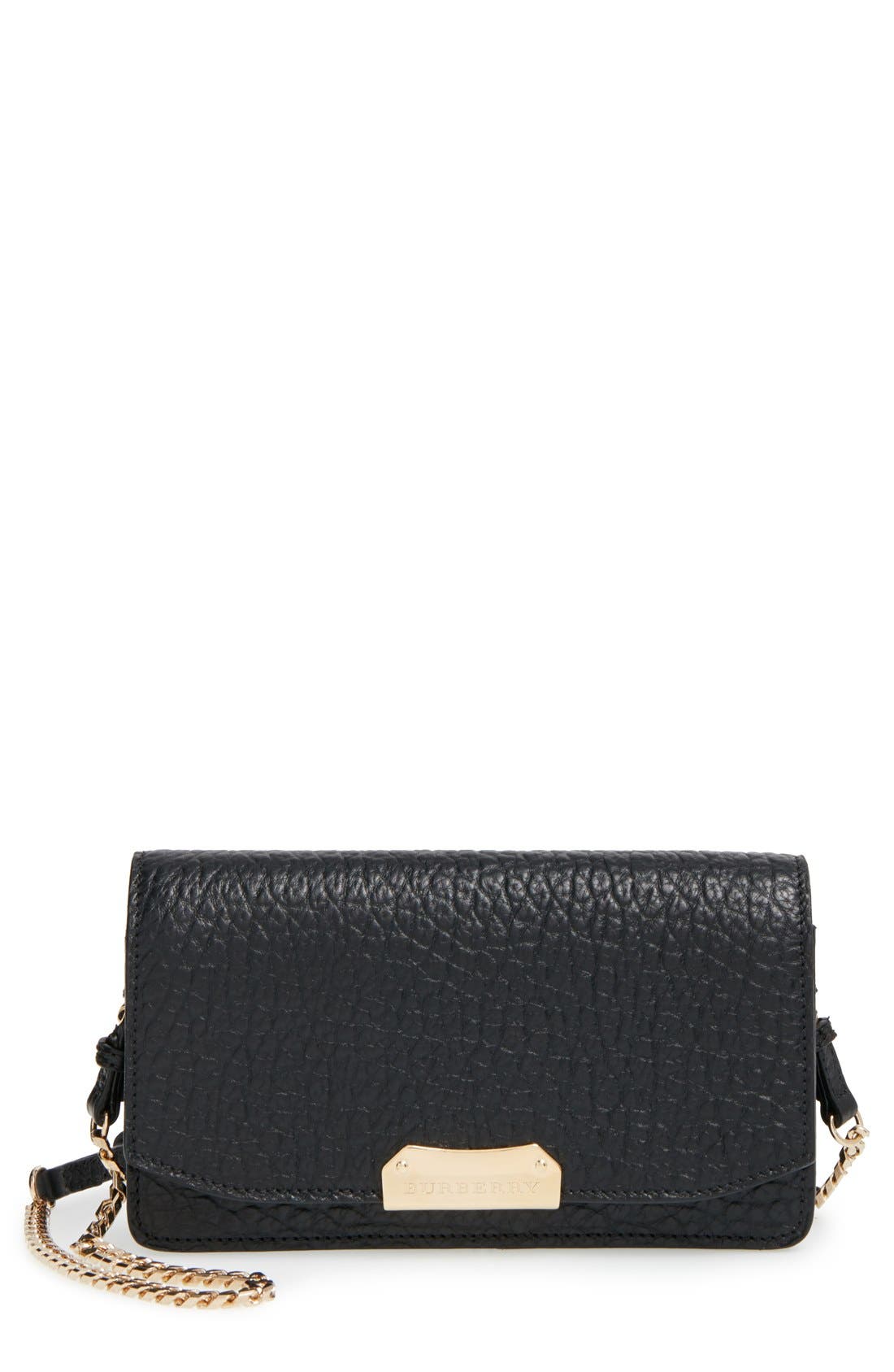 Burberry 'Madison' Leather Wallet on a Chain Nordstrom