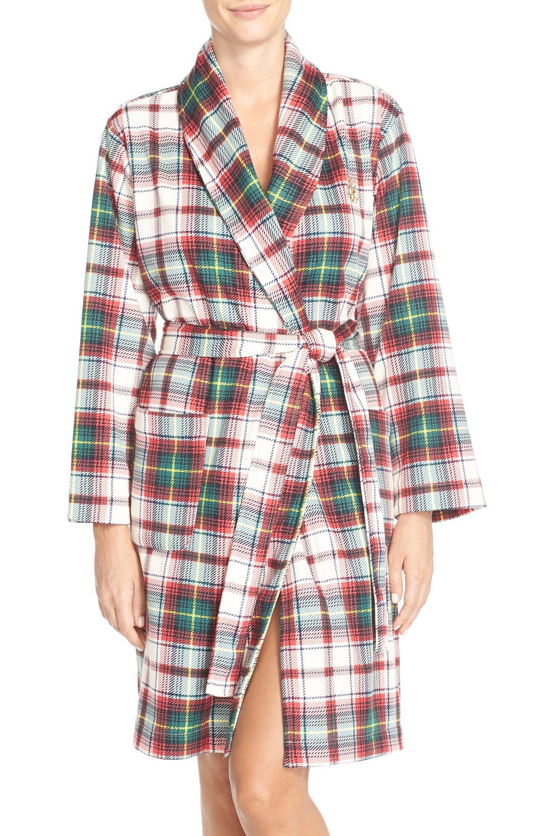 Lauren Ralph Lauren Plaid Robe Nordstrom