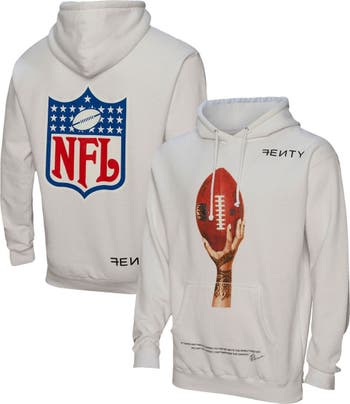 FENTY for Mitchell & Ness Unisex FENTY for Mitchell & Ness White Super Bowl  LVII Icon Pullover Hoodie