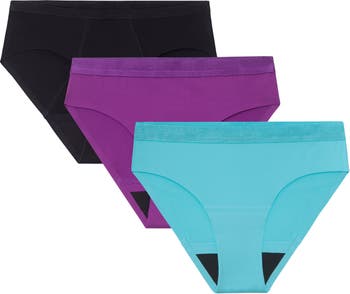 Proof® Assorted 3-Pack Teen Period & Leak Proof Underwear