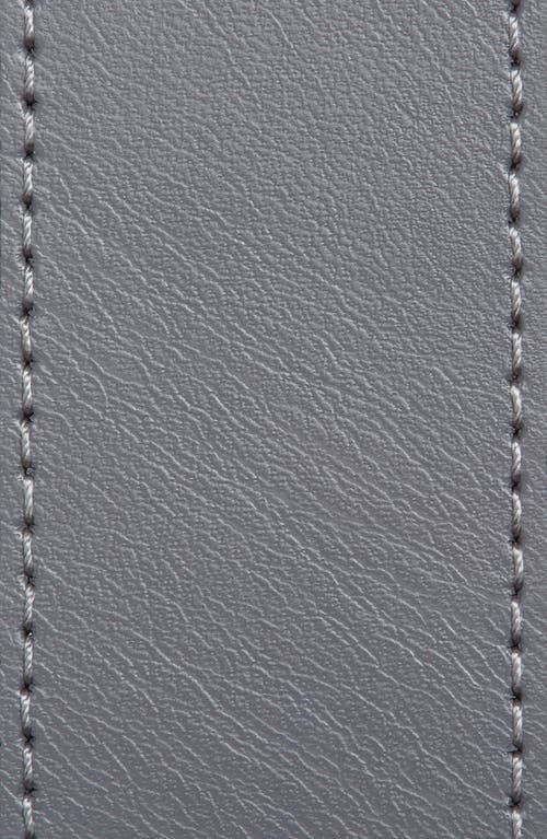 Shop Nike Core Reversible Leather Belt In Dark Grey/black