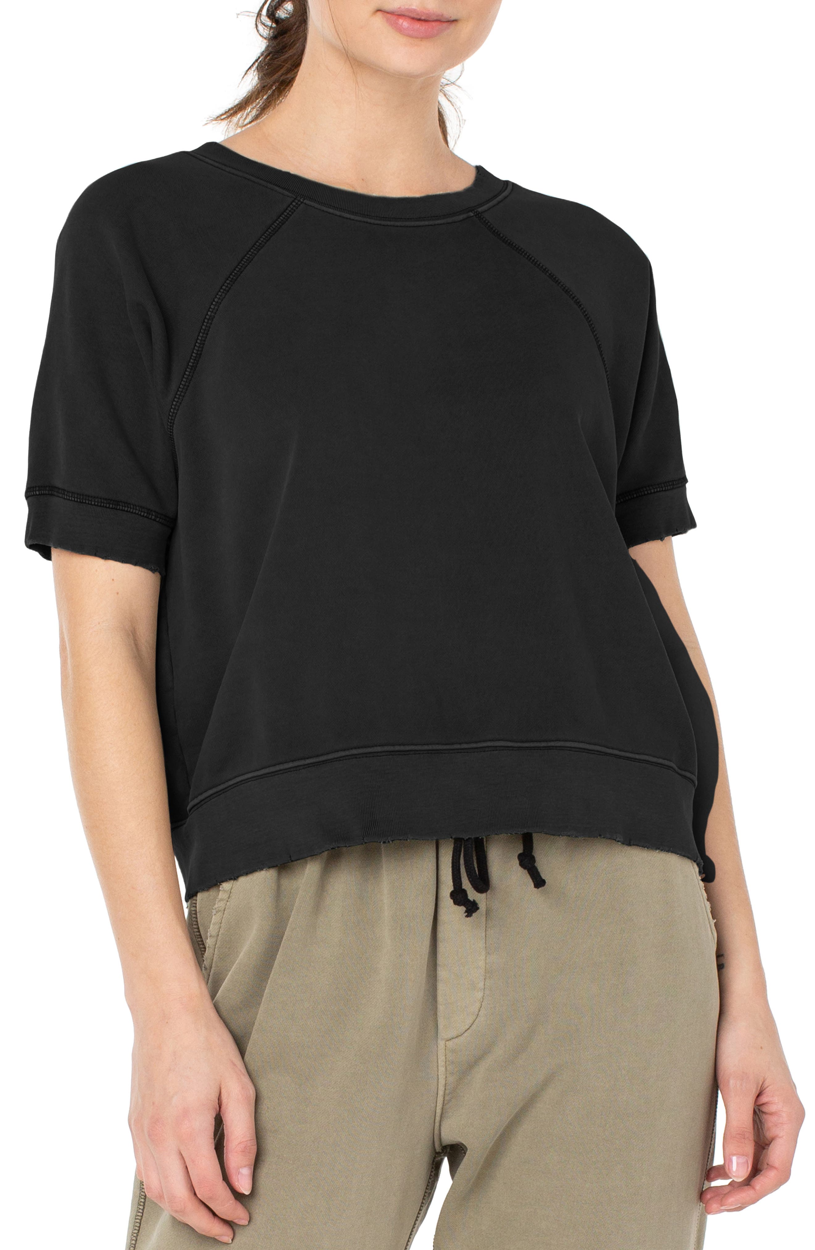 Women's Short Sleeve Sweatshirts 