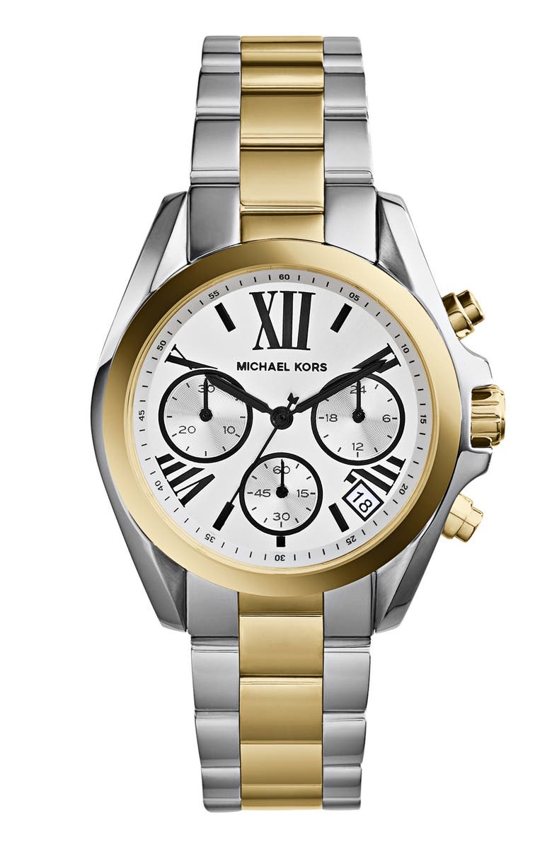 Michael Kors 'Bradshaw - Mini' Chronograph Bracelet Watch, 36mm | Nordstrom