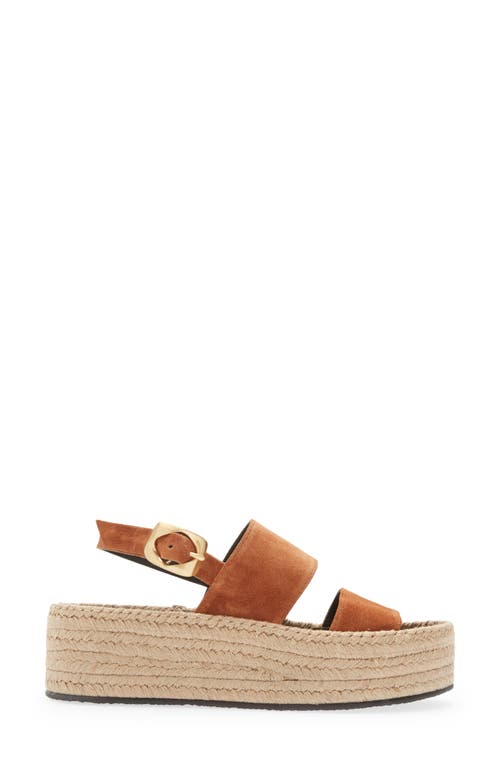 Rag & Bone Odyssey Platform Sandal In Redwoodsd