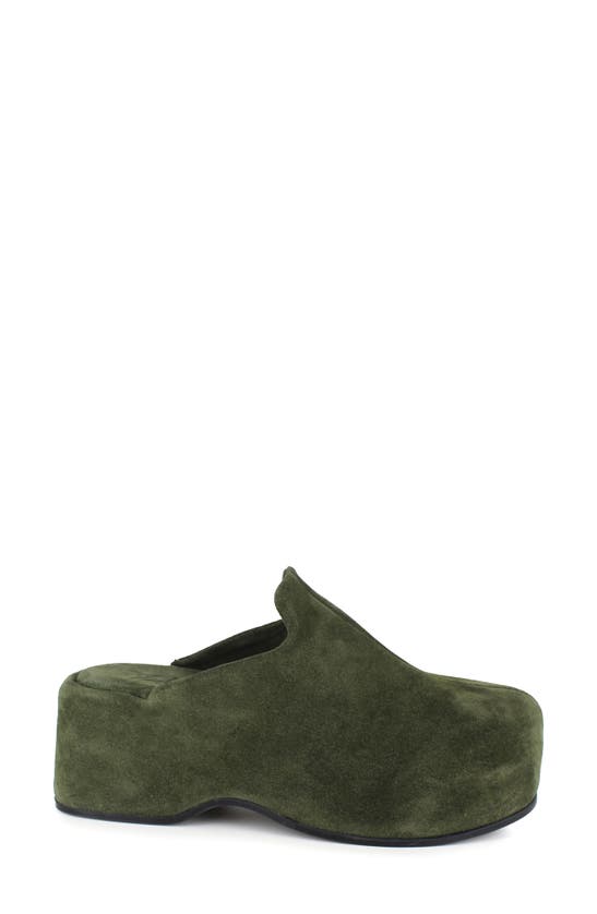 Zigi Kristen Platform Clog In Green