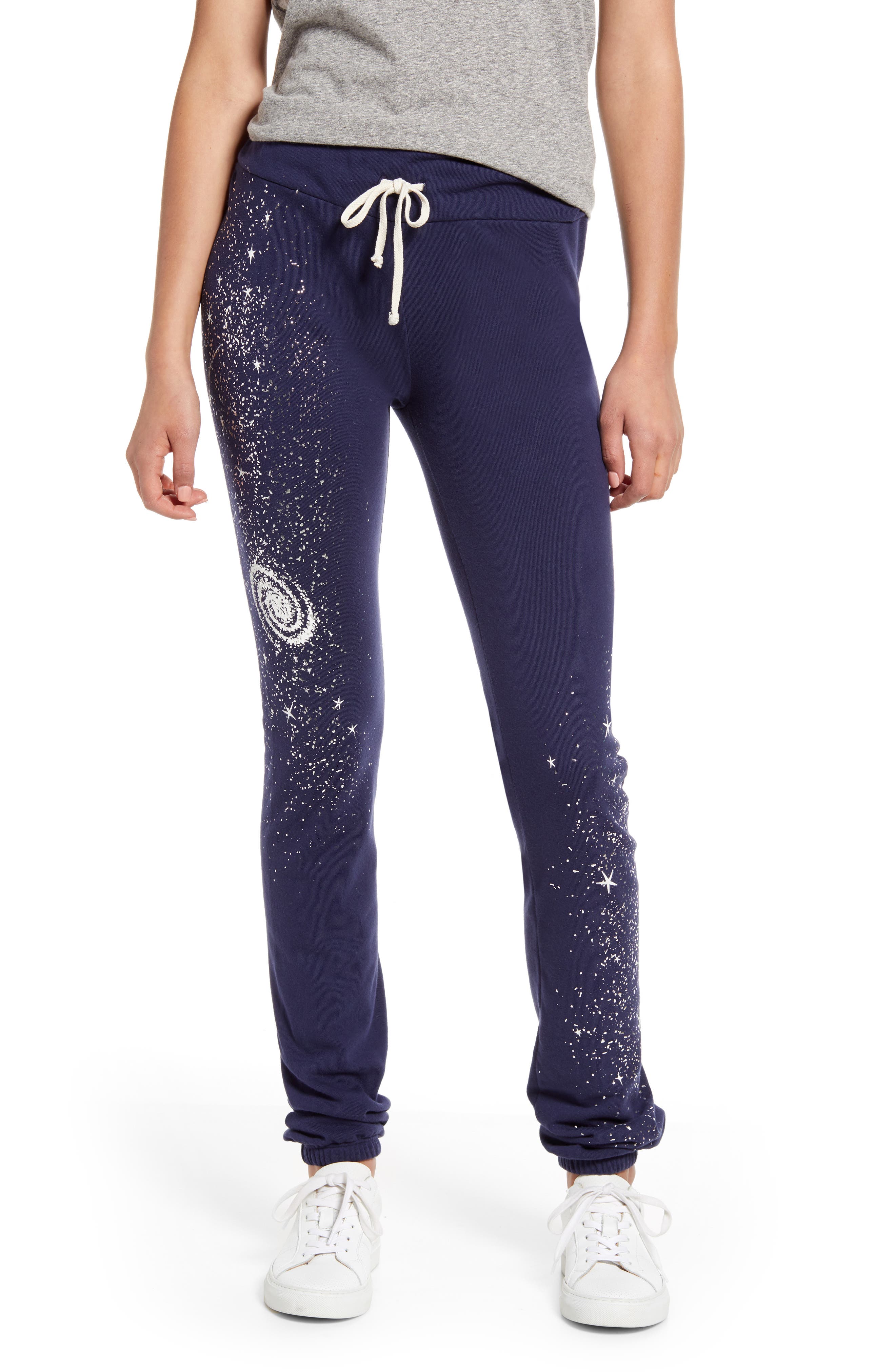 Wildfox Cosmic Dust Sweatpants, Blue