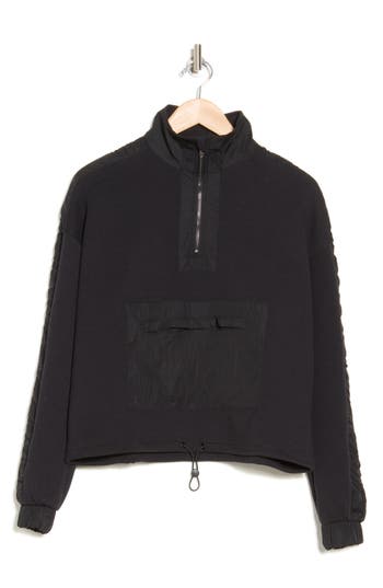 YOGALICIOUS YOGALICIOUS DIVERGENT SCUBA HALF ZIP JACKET