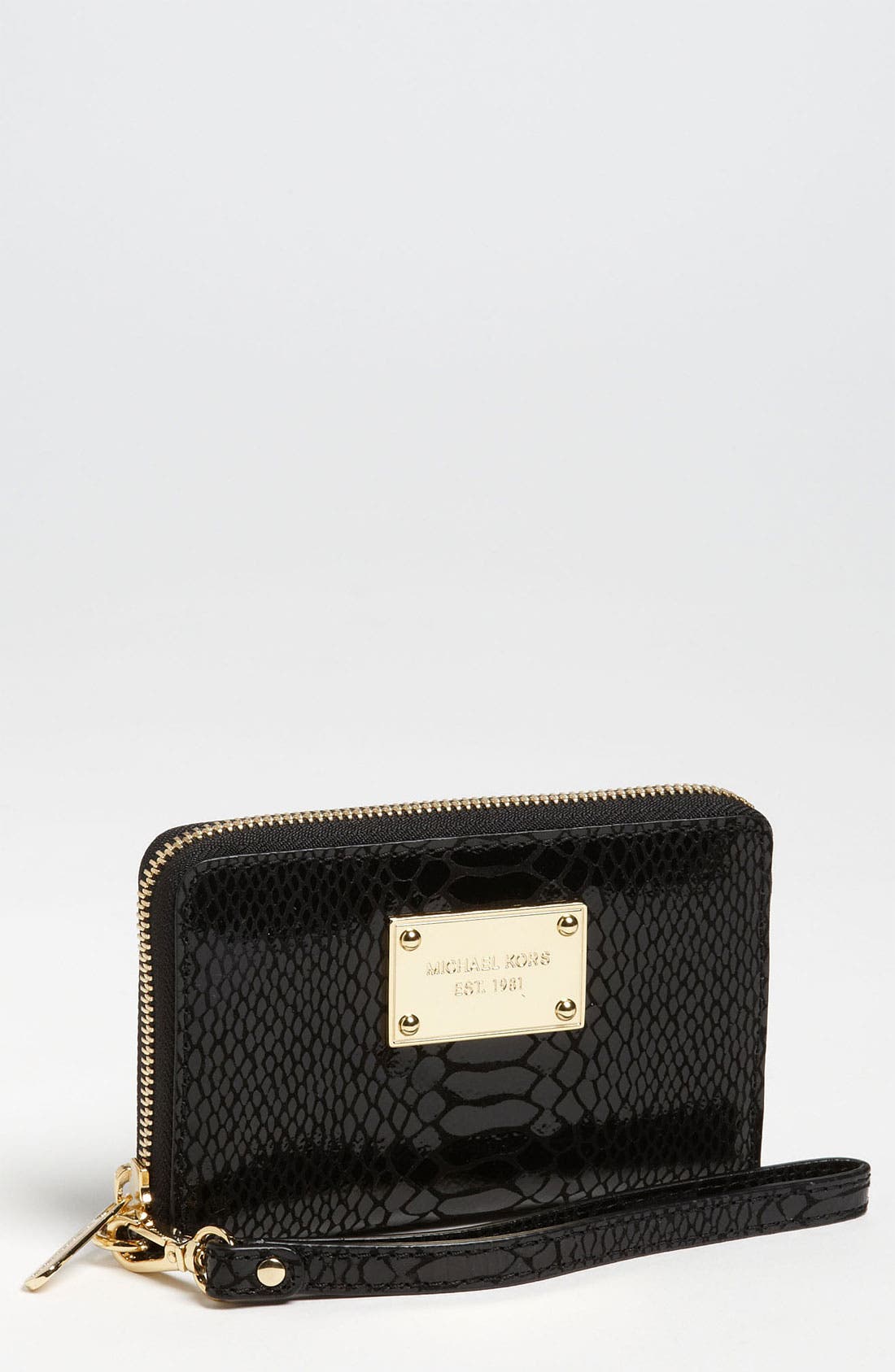 michael kors iphone wristlet on sale