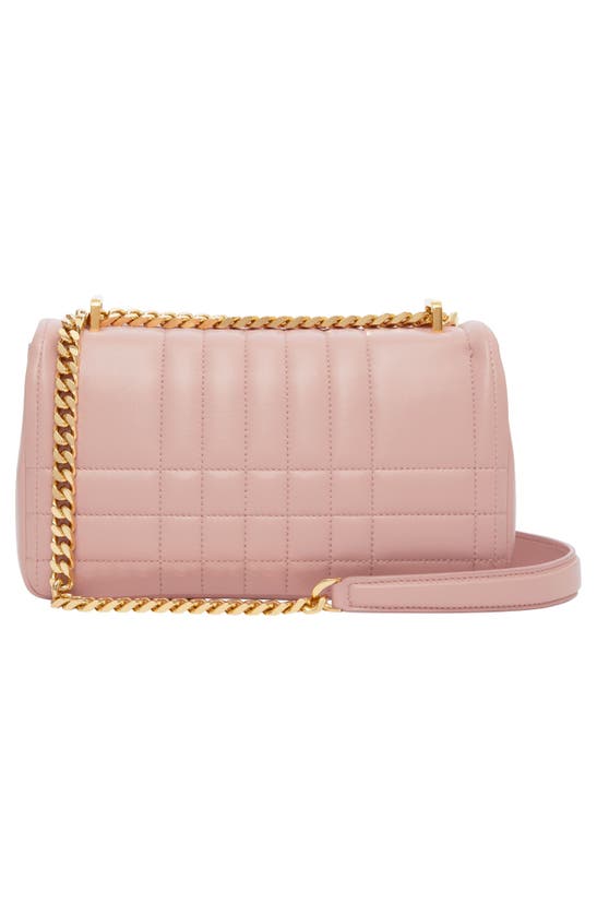 Burberry Small Lola Quilted Leather Crossbody Bag In Pink ModeSens