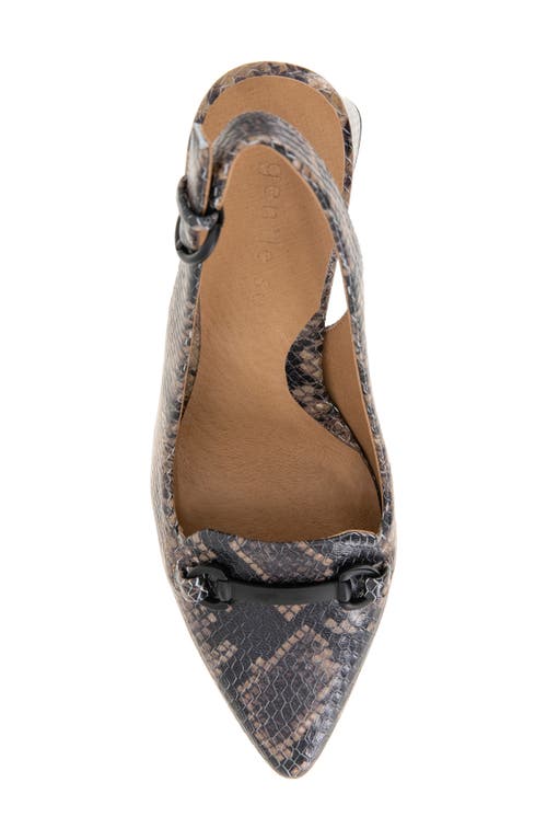 GENTLE SOULS BY KENNETH COLE GENTLE SOULS DIONNE BLOCK HEEL SLINGBACK PUMP 