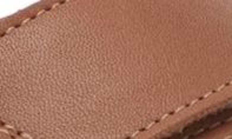 Naot Anabel Wedge In Caramel Leather