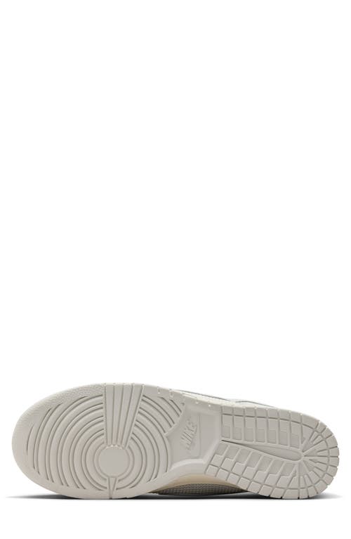 Shop Nike Dunk Low Basketball Sneaker In Phantom/light Bone/sail