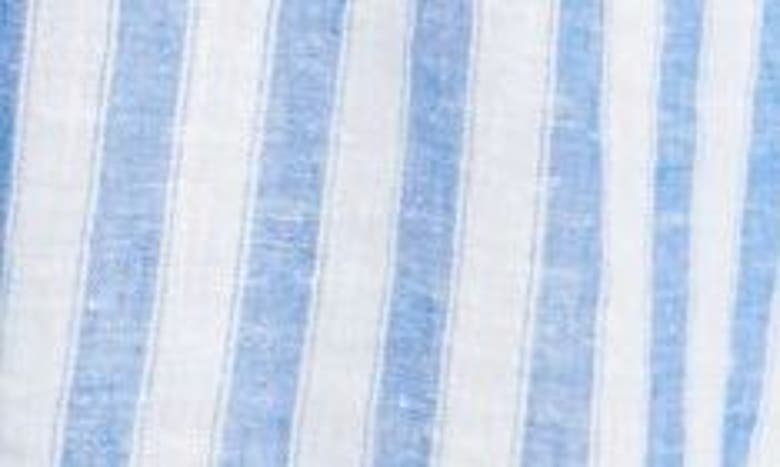 Shop Rails Kirstie Stripe Linen Blend Top In Casablanca Stripe