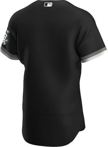 Chicago White Sox Nike Alternate Authentic Team Logo Jersey - Black