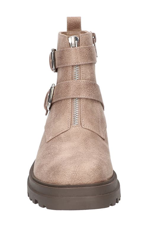 Shop Bella Vita Arcadia Buckle Boot In Taupe