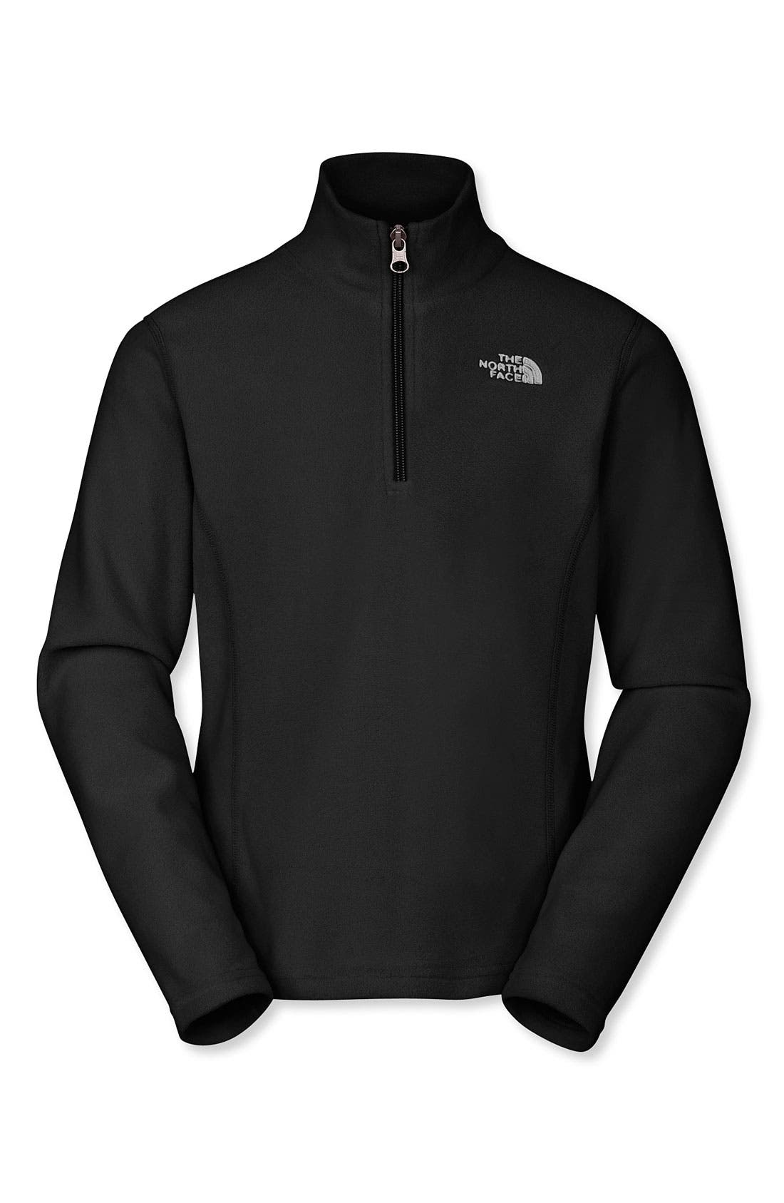 north face half zip fleece