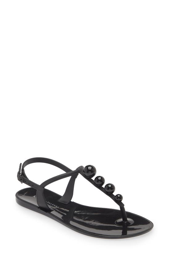 Shop Koko + Palenki Rhea Jelly Slingback Sandal In Black