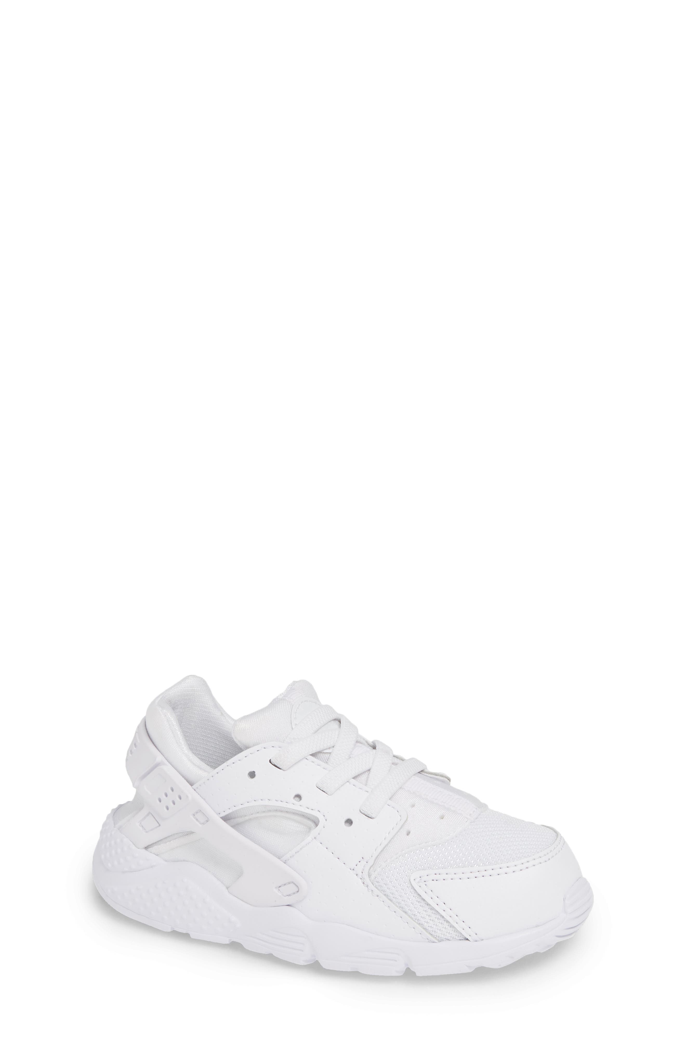 white huarache shoes