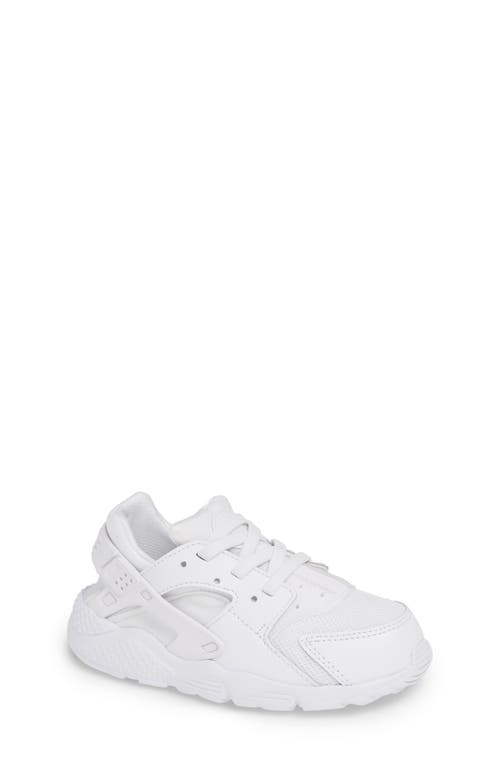 Nike Huarache Run Sneaker White/Pure Platinum/White at Nordstrom, M