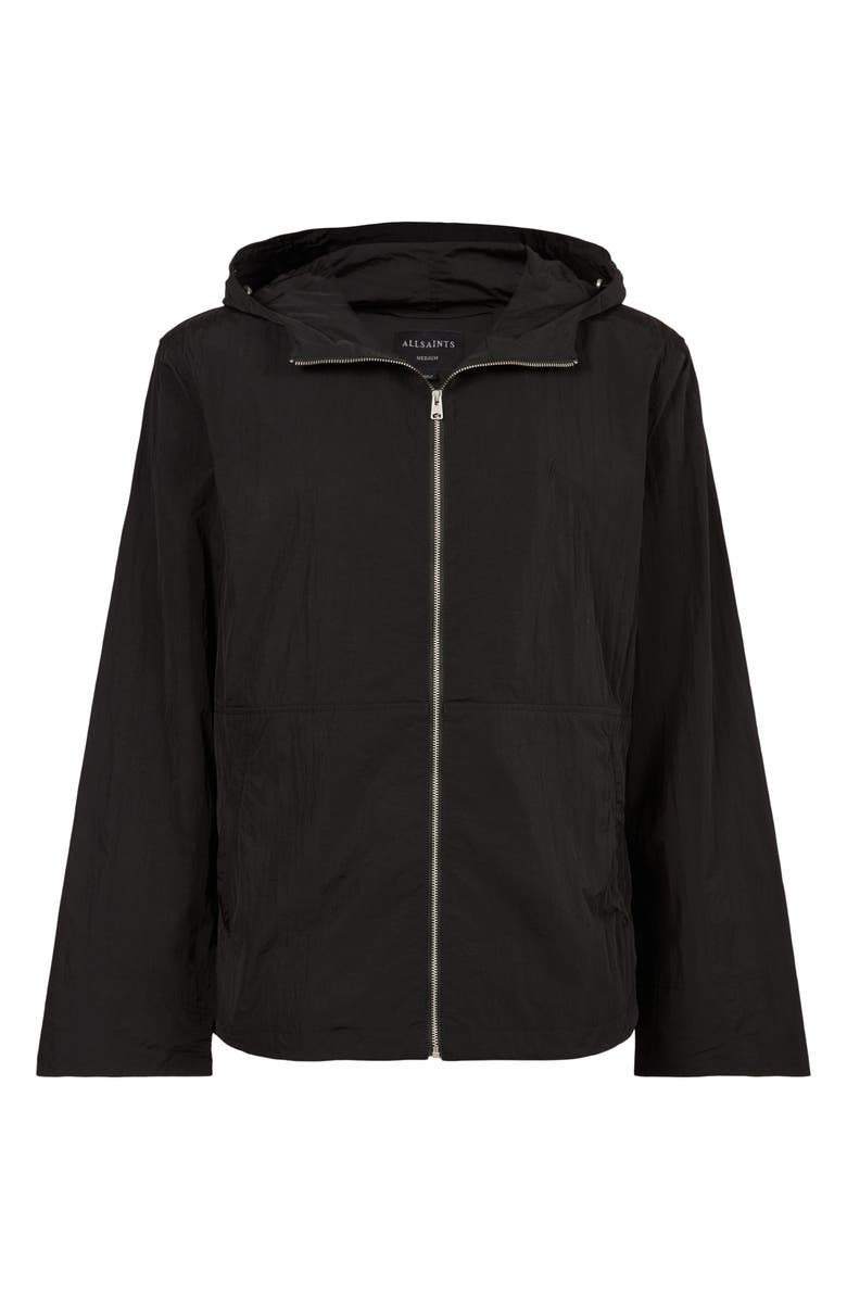 AllSaints Torre Ramskull Hooded Zip Jacket | Nordstrom