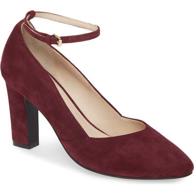 Cole Haan Kaelyn Ankle Strap Pump, Purple