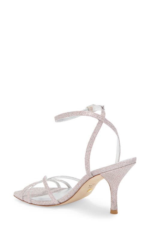 Shop Stuart Weitzman Barelythere Ankle Strap Sandal In Rosewater