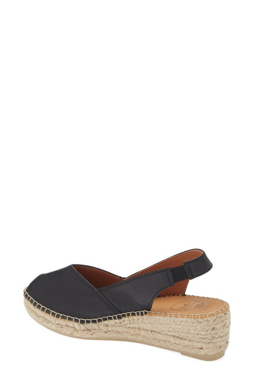 Shop Toni Pons Bernia Espadrille Wedge In Negre/black