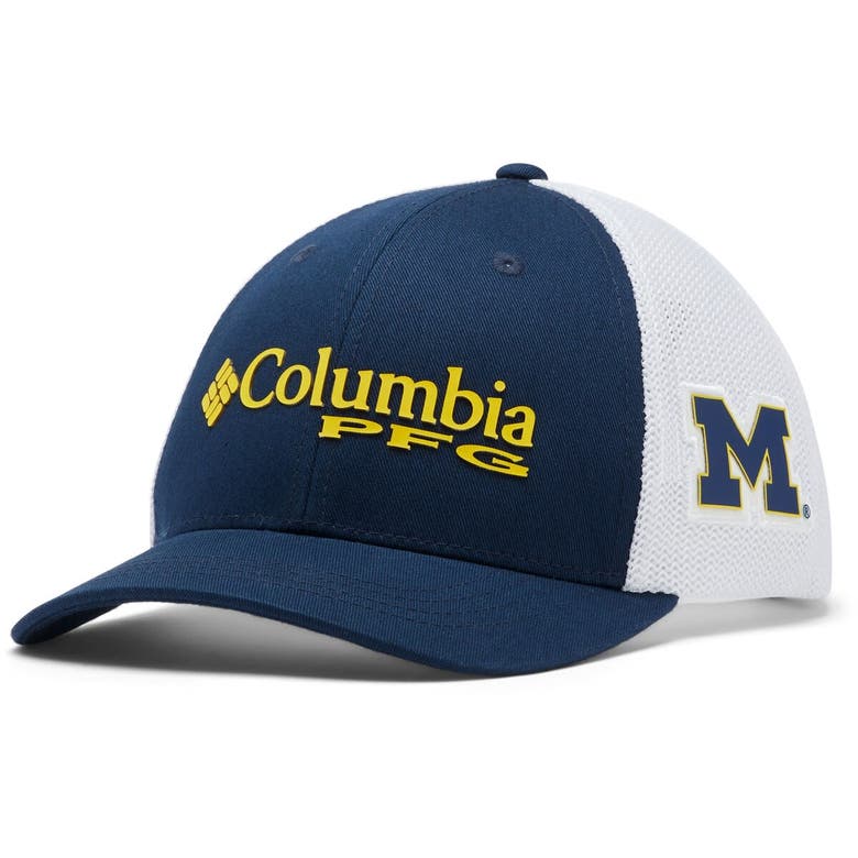 Shop Columbia Youth  Navy Michigan Wolverines Collegiate Pfg Snapback Hat