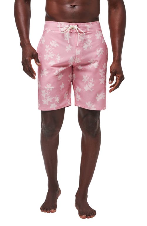 Travismathew Macadamia Nut Board Shorts In Heather Blush