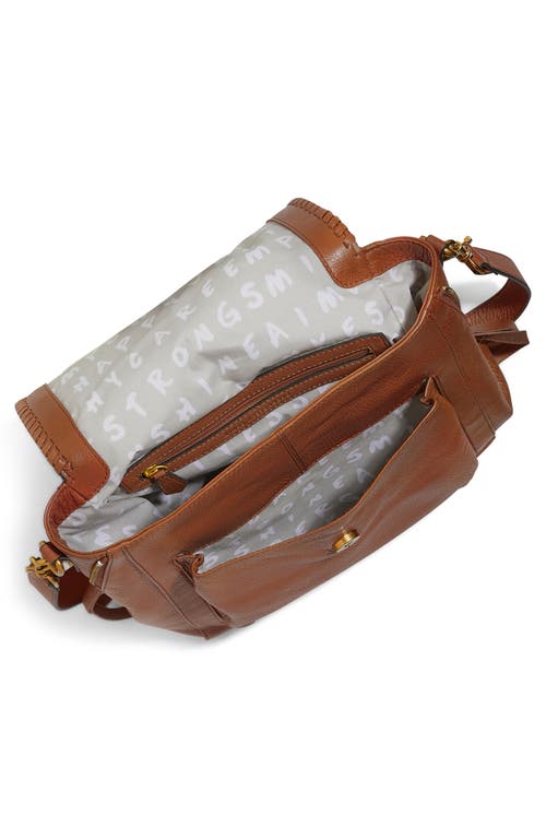 Aimee Kestenberg All For Love Convertible Leather Backpack In Nutshell