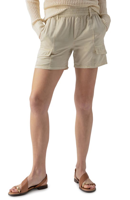Sanctuary Relaxed Standard Rise Shorts In Birch In Birch