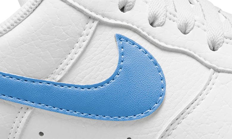 Shop Nike Air Force 1 '07 Se Sneaker In White/ Blue/ White/ Volt