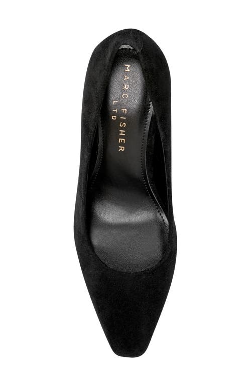 Shop Marc Fisher Ltd Yalina Pointed Toe Block Heel Pump In Black 003