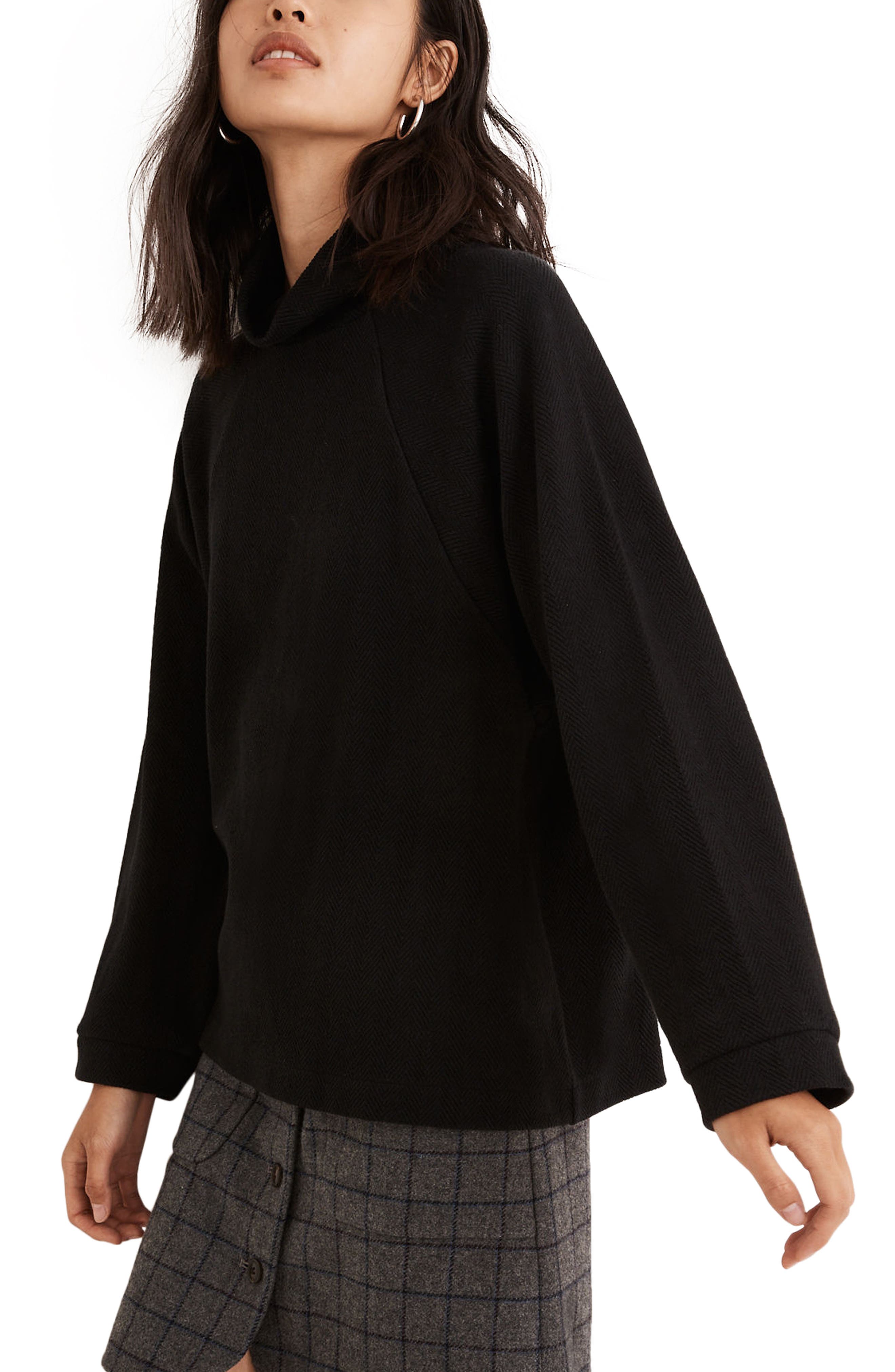 Madewell Brushed Herringbone Jacquard 