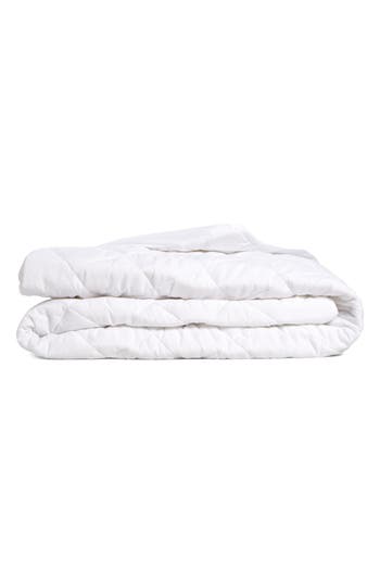 Woven & Weft Waterproof Mattress Pad In White