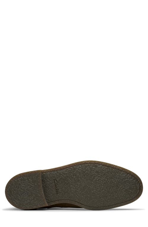 Clarks ® Jaxen Easy Chelsea Boot In Stone Suede